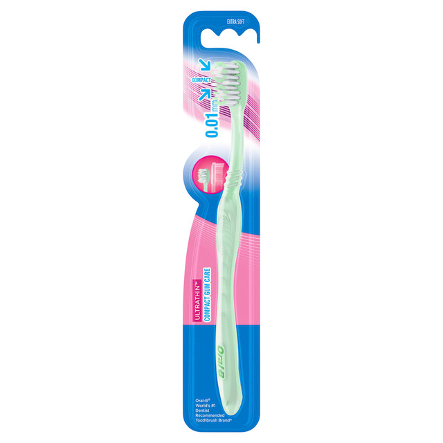 Oral-B Ultrathin Compact Gum Care Sensitive Toothbrush, 1 Pack