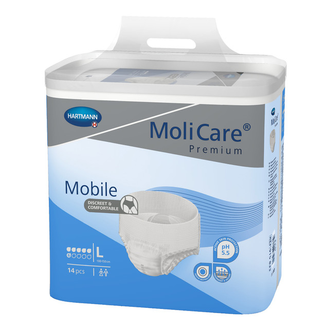 Molicare Premium Mobile 6 Drops Large 14 Pack