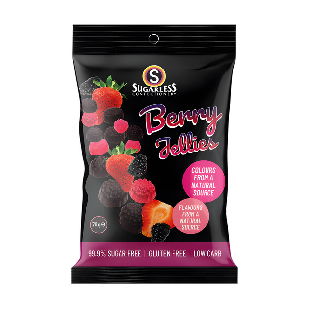 Sugarless Berry Jellies 70g