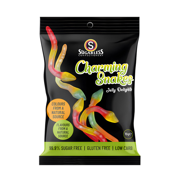 Sugarless Charming Snakes 70g