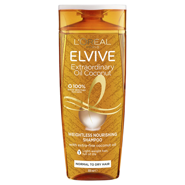 Elvive Extraordinary Oils Coconut Shampoo 300mL Elvive Extraordinary Oils Coconut Shampoo 300mL
