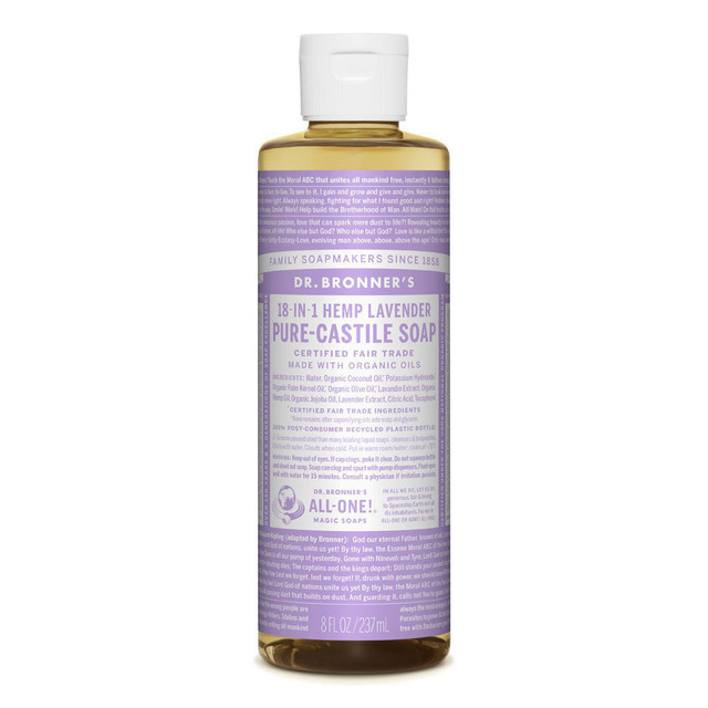 Dr. Bronner's Pure-Castile Liquid Soap Lavender 237ml