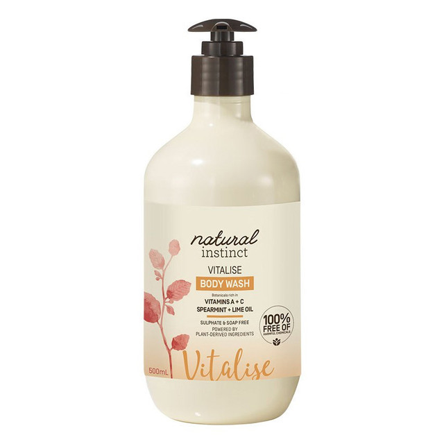 Natural Instinct Vitalise Body Wash 500ml