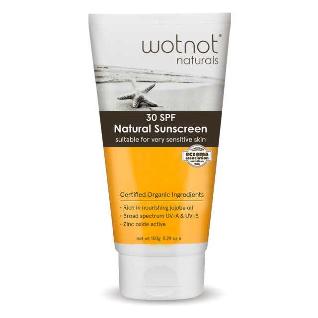 Wotnot Natural Sunscreen 30 SPF 150g