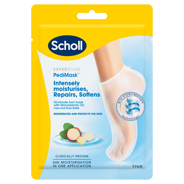 Scholl Expertcare Pedimask with Macadamia & Shea Butter 1 Pair Scholl Expertcare Pedimask with Macadamia & Shea Butter 1 Pair