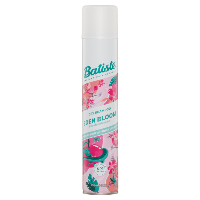 Batiste Eden Bloom Dry Shampoo | Fruity & Floral Fragrance | Instant Hair Refresh | 350mL