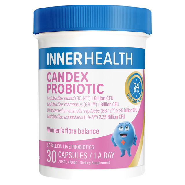Inner Health Candex Probiotic 30 Capsules Inner Health Candex Probiotic 30 Capsules
