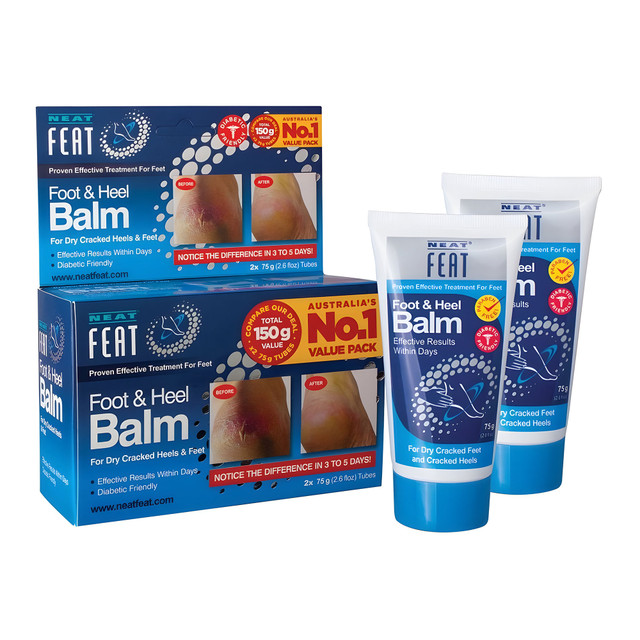 Neat Feat Foot & Heel Balm 2 x 75g Twin Pack