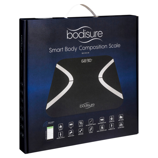 Bodisure Smart Body Composition Scale (BBC200-BK) Bodisure Smart Body Composition Scale (BBC200-BK)