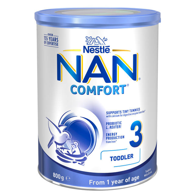 Nestle NAN COMFORT 3 Toddler Milk Drink, From 1 year – 800g