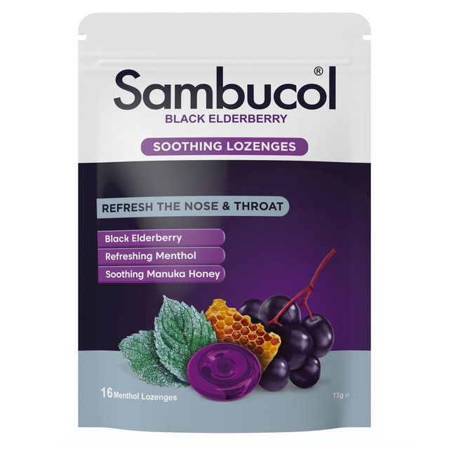Sambucol Soothing Nose & Throat Lozenge 16 Pack Sambucol Soothing Nose & Throat Lozenge 16 Pack