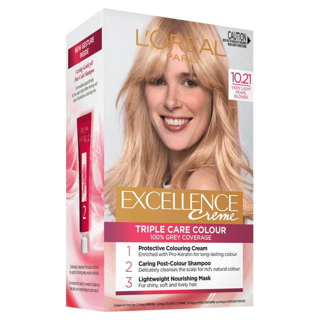 L'Oreal Excellence Crème 10.21 Very Light Pearl Blonde