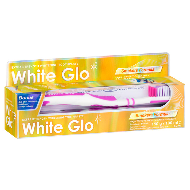 White Glo Smokers Formula Toothpaste 150g