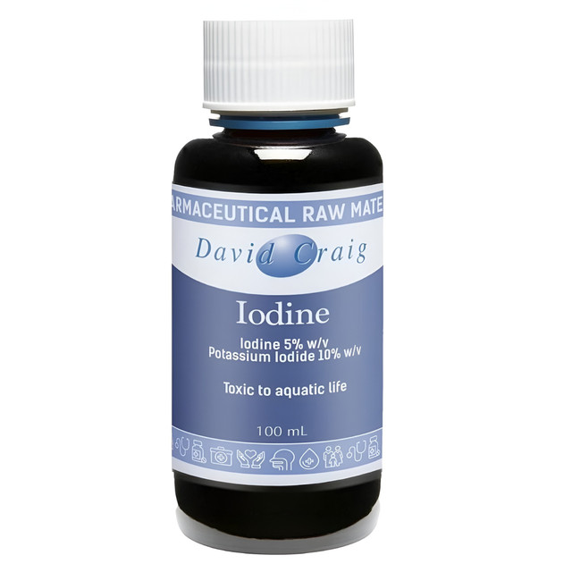 David Craig Iodine Solution 100ml