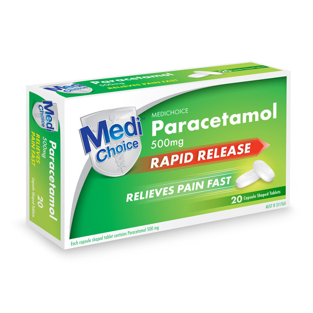 Medichoice Paracetamol 500mg Tablets 20