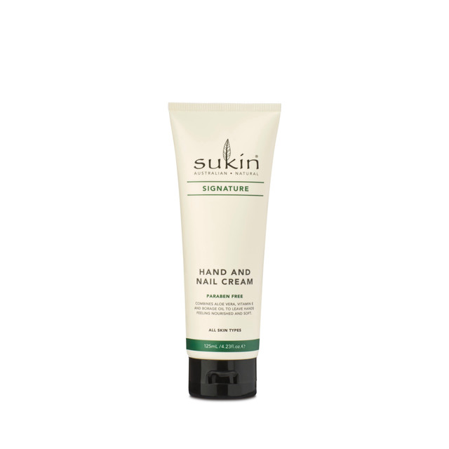 SUKIN SIGNATURE HAND & NAIL CREAM 125ML SUKIN SIGNATURE HAND & NAIL CREAM 125ML