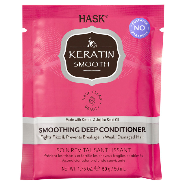 HASK Keratin Smooth Smoothing Deep Conditioner 50g