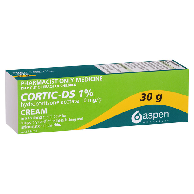 Cortic-DS Cream 1% x 30g tube Cortic-DS Cream 1% x 30g tube