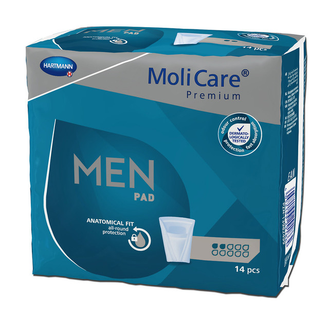 MoliCare Premium Men 4 Drops Pads 14 Pack