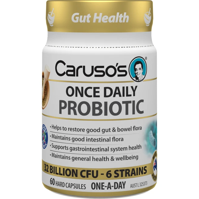 Caruso’s Once Daily Probiotic + Prebiotic
