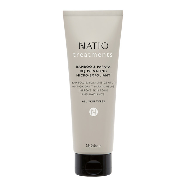 Natio Treatments Bamboo & Papaya Rejuvenating Micro-Exfoliant 75g