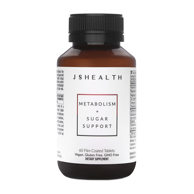 JS Health Metabolism + Sugar Support Tablets 60