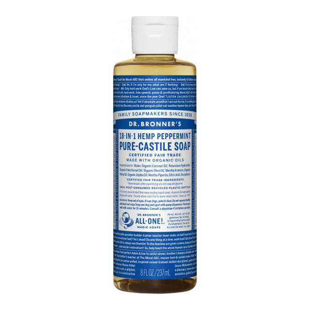 Dr. Bronner's 18-In-1 Hemp Peppermint Pure Castile Soap 237ml