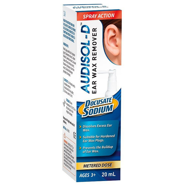 Audisol-D Ear Wax Remover 20ml