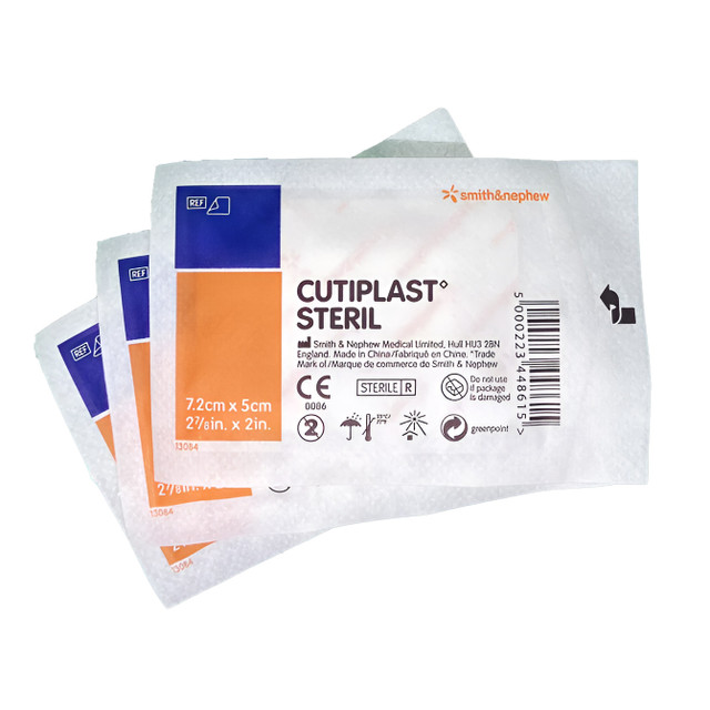 Cutiplast Steril Dressing 7.2cm x 5cm - Single Dressing (1 Pack)