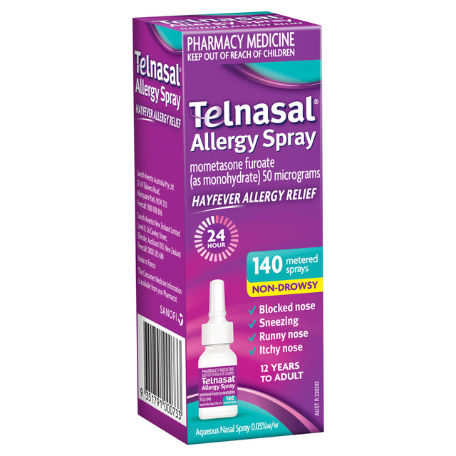 Telnasal Allergy Spray 140 Dose