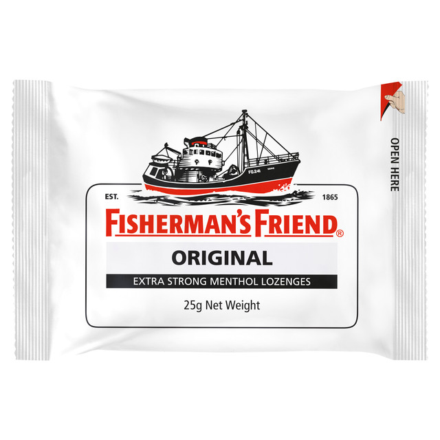 Fisherman's Friend Original  Extra Strong Menthol Lozenge 25g