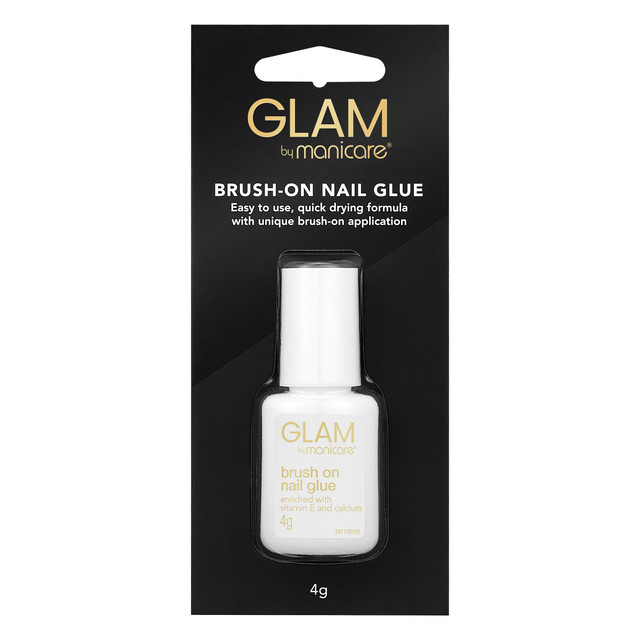 Glam By Manicare Brush-On Glue 4g