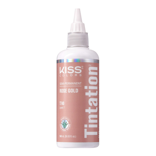 Kiss Colours Semi-Permanent Tintation Rose Gold 148ml