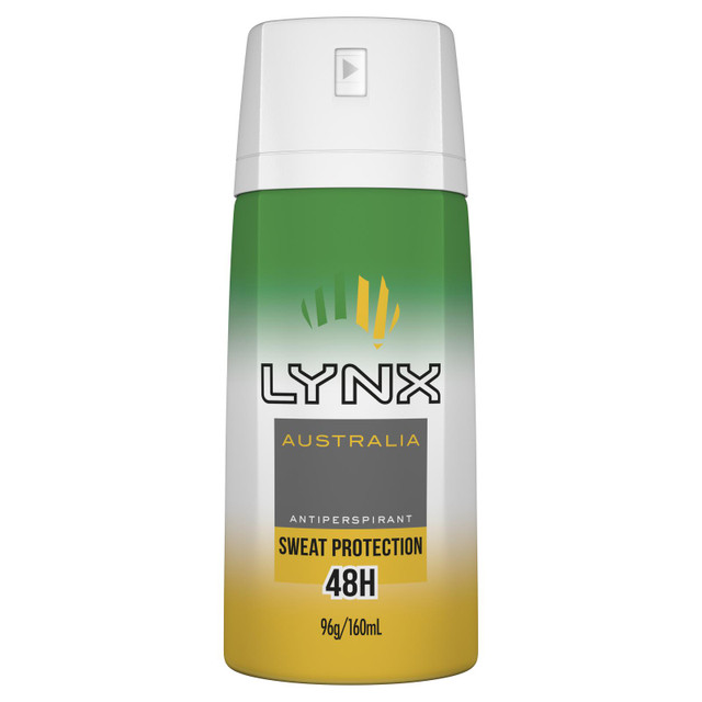 Lynx Australia Antiperspirant Sweat Protection Spray 96g/160ml