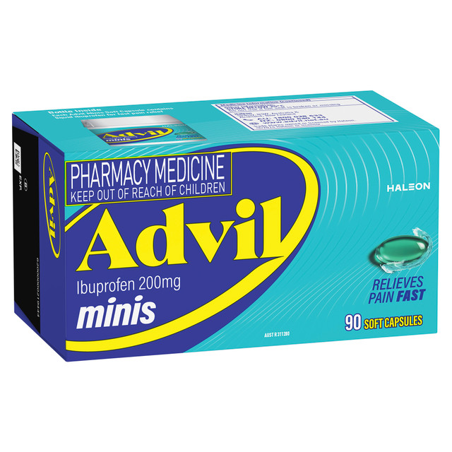 Advil Minis Liquid Capsules 90s