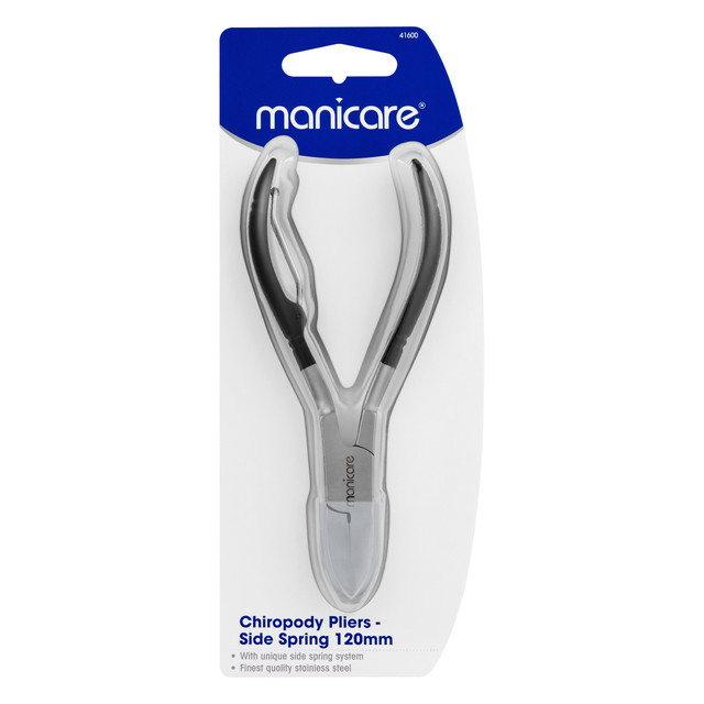 Manicare Chiropody Pliers, 120mm, With Side Spring
