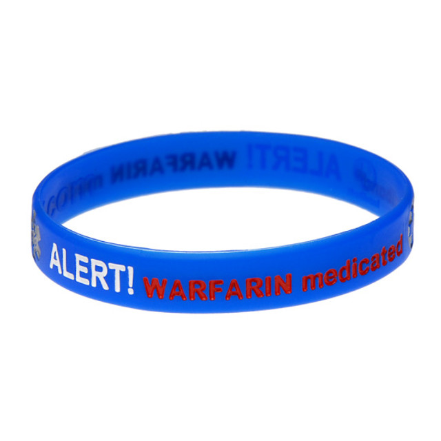 Mediband Warfarin Alert Band Medium