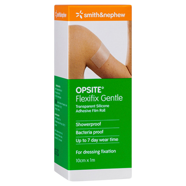 OPSITE FLEXIFIX GENTLE 10CM X 1M OPSITE FLEXIFIX GENTLE 10CM X 1M