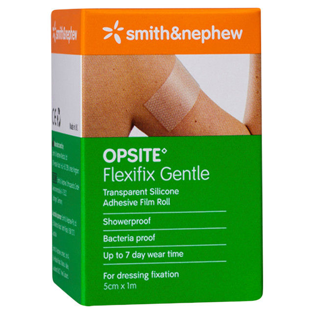 OPSITE FLEXIFIX GENTLE 5CM X 1M OPSITE FLEXIFIX GENTLE 5CM X 1M
