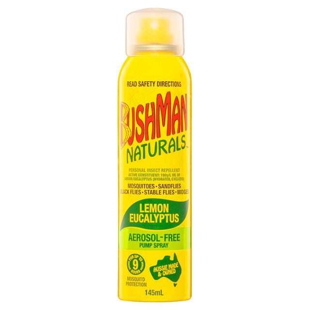 Bushman Naturals Repellent Aerosol-Free Pump Spray 145mL