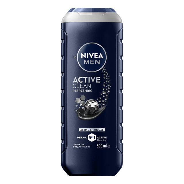 NIVEA MEN Active Clean Shower Gel 500ml