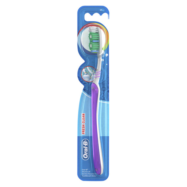 Oral-B Fresh Clean Soft Toothbrush, 1 Pack Oral-B Fresh Clean Soft Toothbrush, 1 Pack