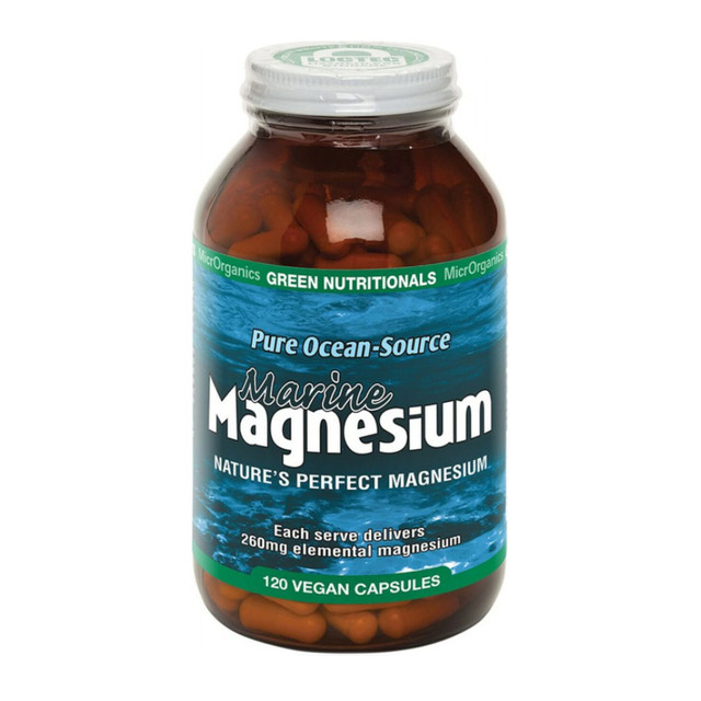 Green Nutritionals Marine Magnesium 120 Vegan Capsules