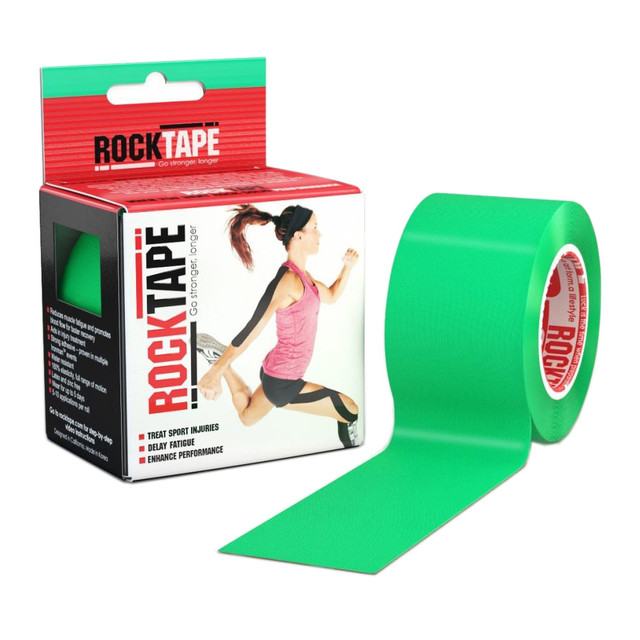 RockTape Green 5cm x 5cm