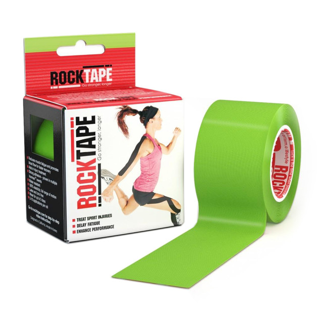 RockTape Lime Green 5cm x 5cm