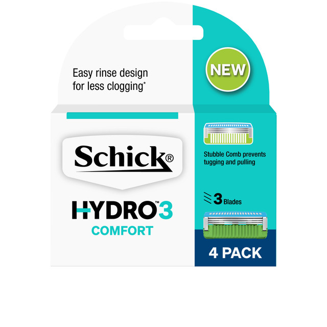 Schick Hydro 3 Comfort Blades Refill 4 pack