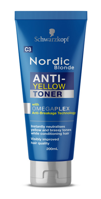 Schwarzkopf C3 Nordic Blonde Anti-Yellow Toner 200mL