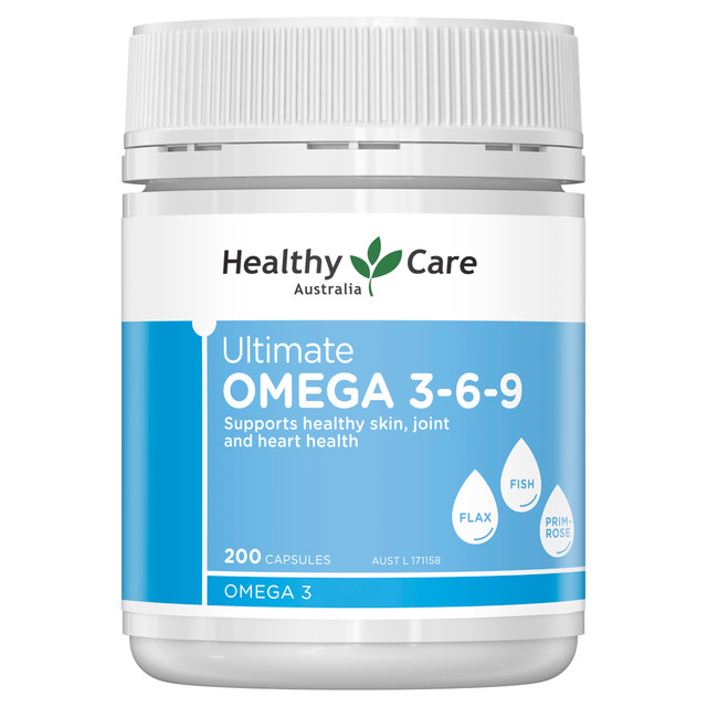 Healthy Care Ultimate Omega 3-6-9 200 Capsules