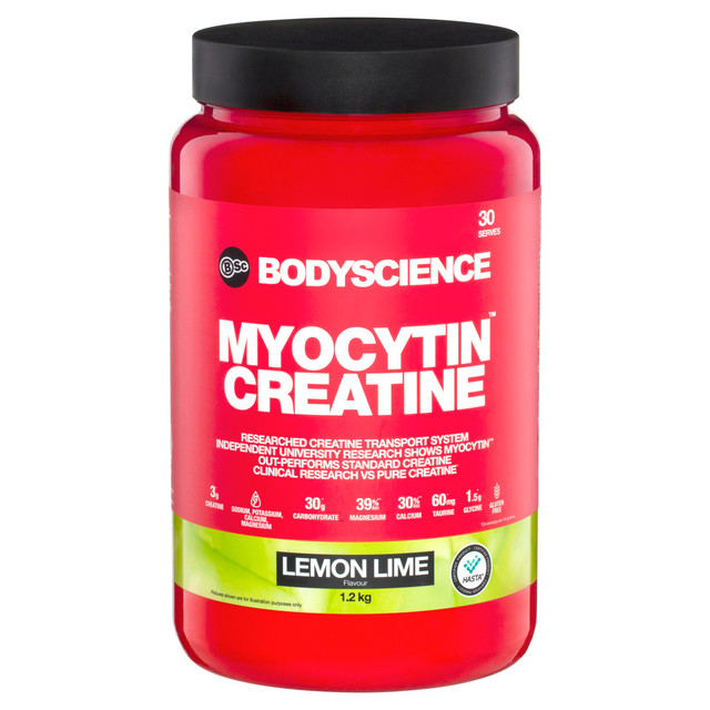 BSc Myocytin Creatine Lemon Lime Flavour 1.2kg