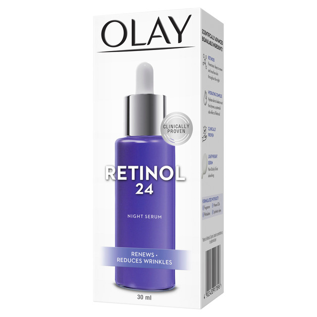 Olay Regenerist Anti Aging Retinol 24 Night Serum Fragrance Free 30ml Skin Care Olay Regenerist Anti Aging Retinol 24 Night Serum Fragrance Free 30ml Skin Care